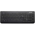 Tastatura Delux 3110U, neagra, USB